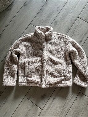 Thread + Supply zip up Sherpa jacket